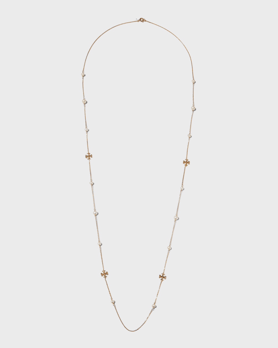 Kira Pearl Delicate Long Necklace